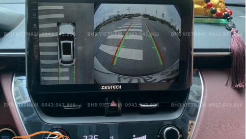 Màn hình DVD Android liền camera 360 xe Toyota Corolla Cross 2020 - nay | Zestech Z800 Pro+